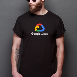 Google Cloud เสื้อยืด พิมพ์ลาย Staff Man Frontend Backend Geek Hacker โปรแกรมเมอร์ ผ้าไวรัส สีขาว สําหรับผู้ชาย แฟนสามี