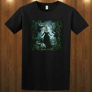 [COD]เสื้อยืดแขนสั้น ผ้าฝ้าย พิมพ์ลายกราฟฟิค Leaves Eyes Folk Dtg 2022S-5XL