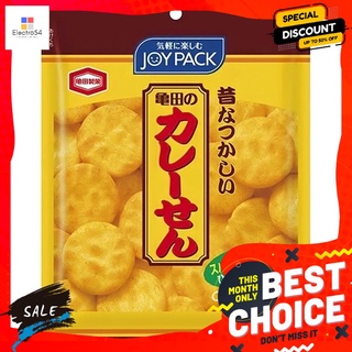 คาเมดะเคอร์รี่มินิขนมข้าวอบแกงกะหรี่52ก KAMEDA NO CURRY SENBEI MINI 52G