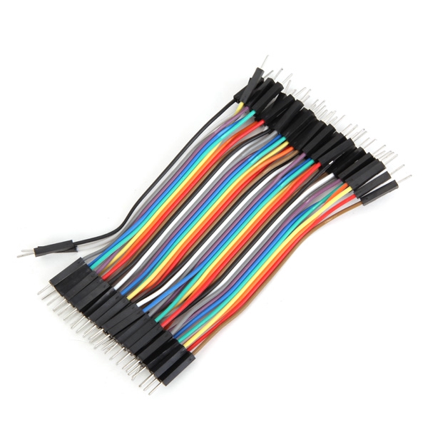 allinone 40 ชิ้น 10 ซม. male to male อุปกรณ์สายเคเบิ้ลเชื่อมต่อ dupont สําหรับ arduino