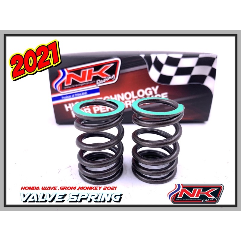 สปริงวาล์ว W110i 2021,Grom,Monkey 5G,W125 2023 สำหรับรถที่ติดตั้งกล่อง Stand-alone หรือกล่อง Reflash เปิดรอบ