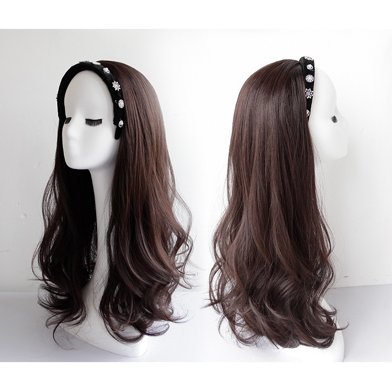 linghongli ที่คาดผมรวมวิก แบบ เกาหลี blackpink แกะออกได้ TKB336 ราคา ถูกที่สุด ดีลบีเคเค แกลเลอรีภาพที่ 2