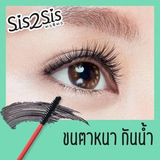 🔥แท้ ล้างสต็อก🔥 ซิสทูซิส SIS2SIS VPLUMIZING MASCARA 01 / Super Sharp Eyeliner WP 01