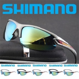 Shimano แว่นตากันแดด เลนส์โพลาไรซ์ เหมาะกับขี่จักรยานกลางแจ้ง สําหรับผู้ชาย