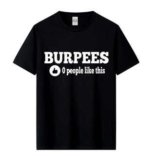 เสื้อยืด เสื้อคู่รัก Nieuwe Heren Stijlvolle Burpees Nul Mensen Zoals Deze Crossfitแมนเนน คาโตเอน โอ ฮาลส์ ท็อปส์ เพาะกา