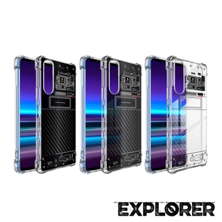 เคส สำหรับ Sony Xperia 5 II [Explorer Series] 3D Anti-Shock Protection TPU Case