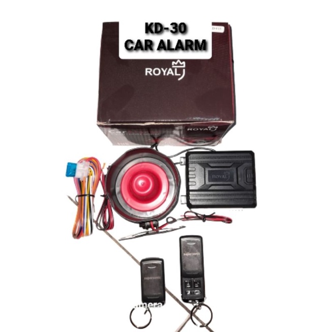 UNIVERSAL CAR ALARM SLEEDING MODEL KD-15/ KD-30/ KD-M36 (ROYAL)