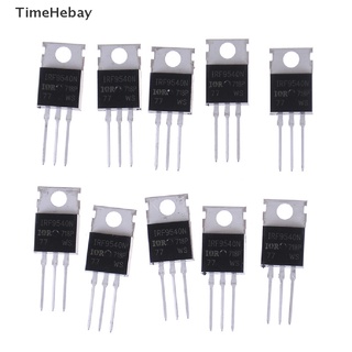 TimeHebay 10PCS IRF9540 P-Channel Power mosfet 23A 100V TO-220