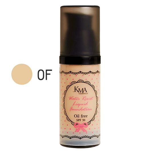 KMA Water Resist Liquid Foundation #OF เหมาะสำหรับผิวขาวเหลือง