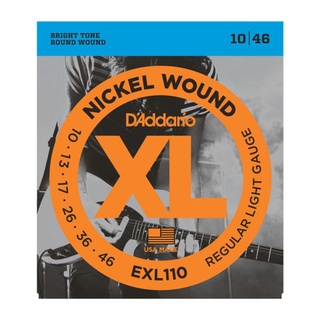 DAddario EXL110 สายกีต้าร์ไฟฟ้า เบอร์ 10-46