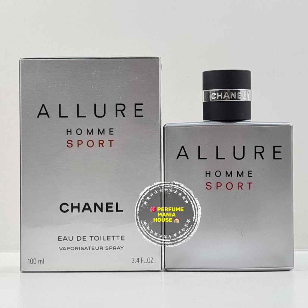 ของแท้!!! Chanel Allure Homme Sport EDT 100ml ของใหม่ เบิกห้างมีค่ะ (พร้อมส่งค่ะ)