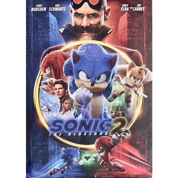 Sonic The Hedgehog 2 (2022, DVD) /โซนิค เดอะ เฮดจ์ฮ็อก 2 (ดีวีดีซับไทย)