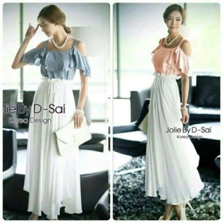 Maxi dress pastel