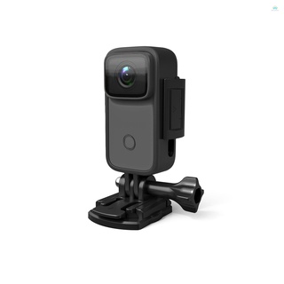 Docooler Sjcam C200 4K กล้องแอคชั่น Wifi พร้อมหน้าจอ 1.28 นิ้ว Ips กันน้ํา 6-Axis รองรับแบตเตอรี่ในตัว