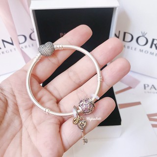 จี้รูปแม่กุญแจ วัสดุ silver925 ใส่ได้กับสร้อยข้อมือได้ทุกรุ่น