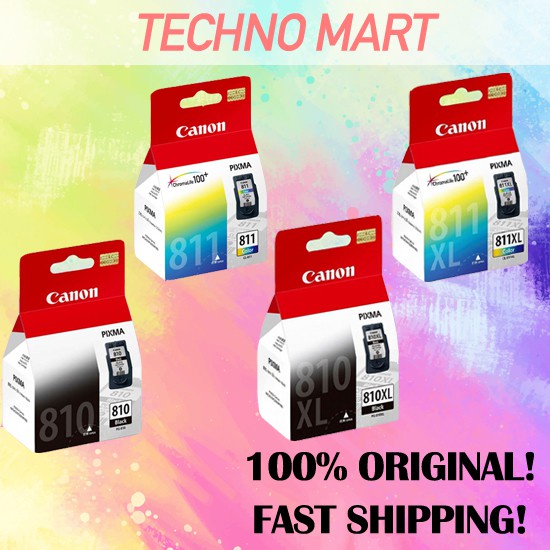 ▫☸[SG Local Stock] Original Canon PG-810 PG-810XL CL811 CL-811XL 810 811 810XL 811XL PG810 CL811