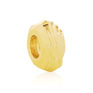 ake ake Eagle Wing Spacer Bead - 24K Gold บีดส์ประคำเงินแท้ 925 ลายตัวคั่นปีกนกอินทรีแห่งเทพซุส ขัดเงาชุบทองคำแท้