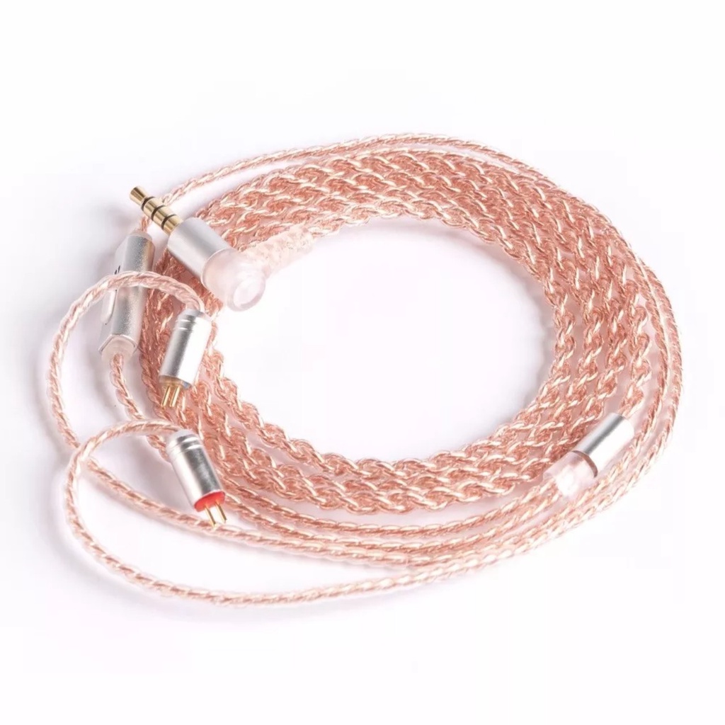 MMCX Pin ลวดทองแดงทดแทน 2 Pin 078mm พร้อมไมโครโฟน KBEAR