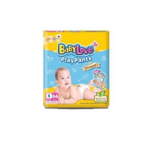 [รับคืน20% โค้ด8MS4PRC3] [โฉมใหม่]BABYLOVE PLAYPANTS Premium กางเกงผ้าอ้อมเด็ก เบบี้เลิฟ เพลย์แพ้นท์พรีเมี่ยมไซส์S/M/L/XL/XXL/XXXL