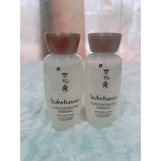 sulwhasoo concentrated ginseng renewing water 15ml. (mfg.2020) nobox