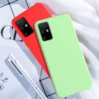 เคสโทรศัพท์ซิลิโคนแบบบางพิเศษกันน้ําสําหรับ Samsung S20 Plus S10 Lite Note 10 Lite 2020 A71 A51 Ultra-thin Waterproof Liquid Silicone Soft Phone Case