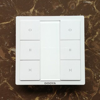 Dooya DC1680,DC1681,DC1650,DC1651 Remote wall switch 1,2 ช่อง ใช้ควบคุมมอเตอร์ม่านไฟฟ้า 220 โวลต์