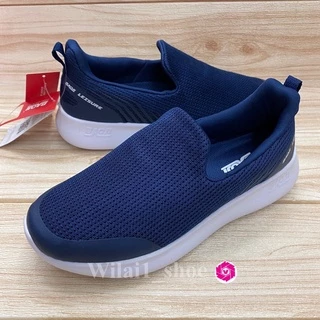 Baoji BJW 729 รองเท้าสลิป-ออน (37-41) สีดำ/ดำขาว/ขาว/ครีม/ม่วง ซซ