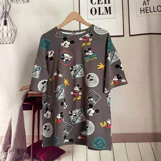 Mao shop เสื้อยืดแฟชั่นผู้หญิงลายทางแขนสั้นคอกลม เนื้อผ้าดีใส่สบาย! New Fashion womens #HAN SY SOCIETY