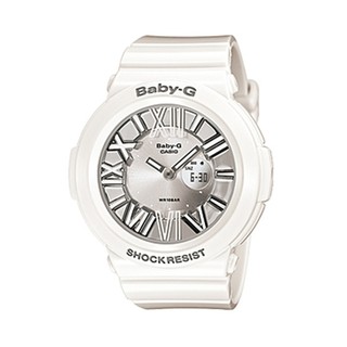 Casio Baby-G นาฬิกาข้อมือผู้หญิง สายเรซิ่น สีขาว รุ่น BGA-160-7B1