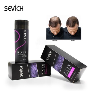 พร้อมส่ง ผงไฟเบอร์ Sevich hair fiber 25 g ผงไฟเบอร์ เพิ่มเส้นผม สำหรับ หัวล้าน ผมบาง เสริมความมั่นใจ