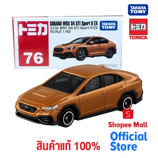 Takara Tomy โทมิก้า โมเดลรถ Tomica No.76 Subaru WRX S4 STI Sport R EX