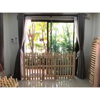 รั้วไม้ สูง 90 เซนติเมตร