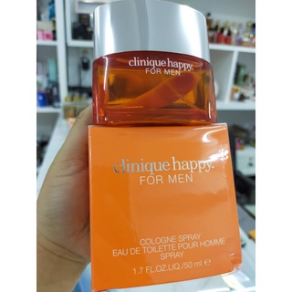 กล่องซีล ของแท้ ล็อตใหม่ 50ml Clinique Happy for MEN EDT 50ml.