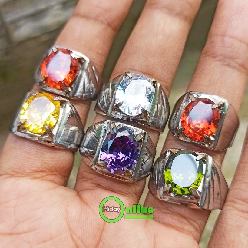 แหวนอัญมณี CUBIC ZIRCONIA