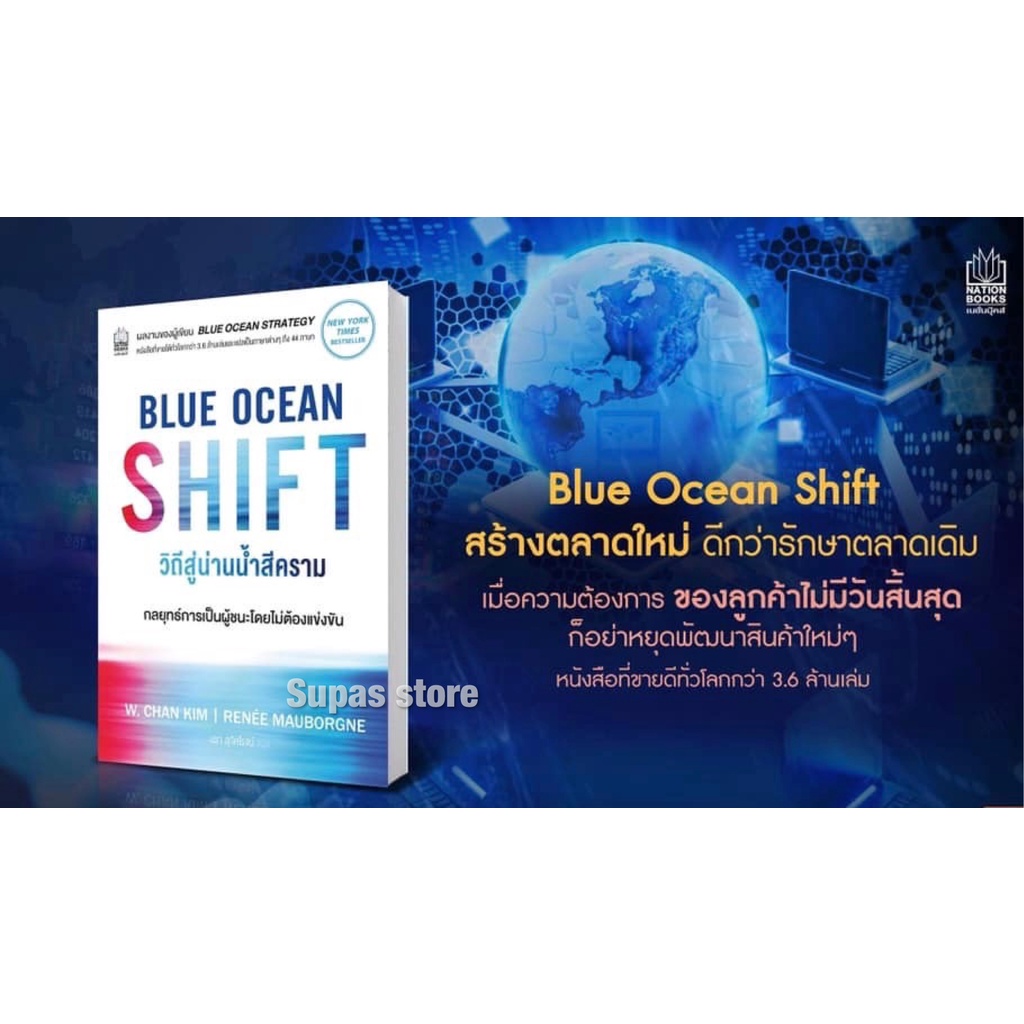 วิถีสู่น่านน้ำสีคราม : BLUE OCEAN SHIFT / W. Chan Kim (ดับเบิลยู. ชาน คิม),Renee Mauborgne (เรเน โมบ