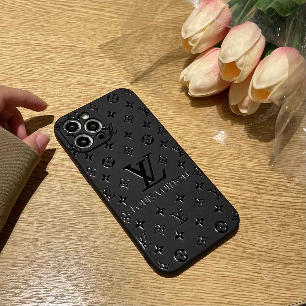 เคสโทรศัพท์มือถือแบบนิ่ม TPU ลายแบรนด์ หรูหรา สําหรับ iPhone 11 12 13 14 15 Pro Max