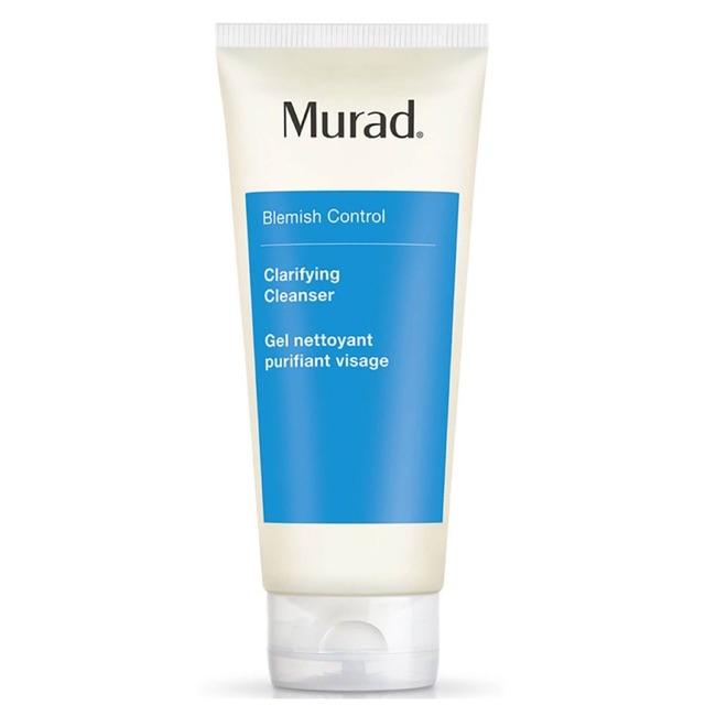 MURAD Clarifying Cleanser Blemish Control 200 ml. เจลล้างหน้าสำหรับผิวมัน เป็นสิว รูขุมขนกว้าง ช่วยข