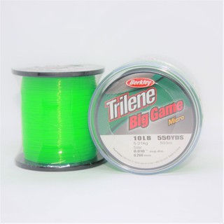 TRILENE Big Game 10LB เอ็นโหลดสีเขียวตอง