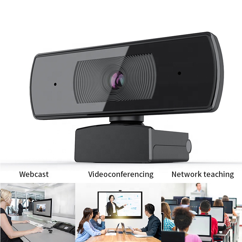 2K Webcam Built-in Microphone for PC Computer Laptop USB Plug-And-Play ...