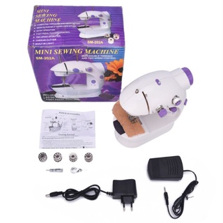 (A033)Mini Sewing Machine ขนาดพกพา จักรเย็บผ้า จักรเย็บผ้ามินิ จักรเย็บผ้า จักรเย็บผ้าขนาดเล็ก จักรเย็บผ้าไฟฟ้าอเนกปร ะส