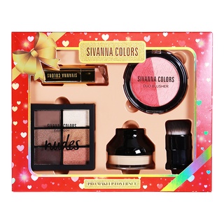 Sivanna Colors Pro Makeup Lover Set no.03 ซีเวนน่า คัลเลอร์ โปร เมคอัพ เลิฟเวอร์ เซ็ท ผลิตภัณฑ์ตกแต่งใบหน้า เบอร์ 03