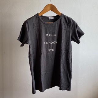 Cities Shirt เสื้อยืด สไตล์เกาหลี