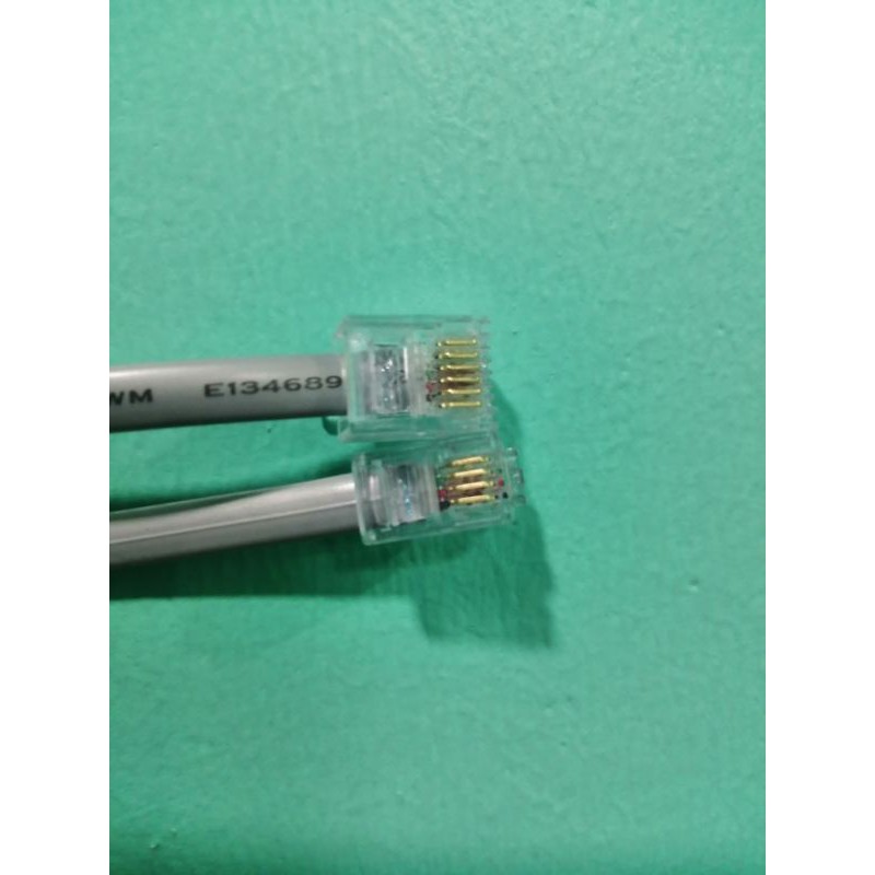 สายโทรศัพท์ RJ11 6P4C to  RJ22 4P4C