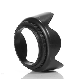ฮูดเลนส์ กลีบดอกไม้ ฮูดบังแสง เลนส์ฮูด - lens hood for Sony Canon Fuji Nikon Olympus 49 52 55 58 62 67 72 77 82