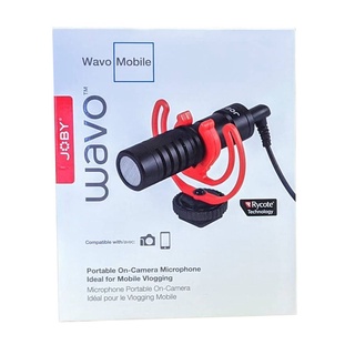 JOBY Wavo Mobile Portable On-Camera Microphone for Mobile Vlogging, JB01643-BWW