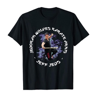 ROUNDคอลูกเรือNeckใหม่ เสื้อยืดลําลอง แขนสั้น พิมพ์ลาย Jeff Jeds Woes Karate ของขวัญวันเกิด สําหรับผู้ชาย Aaljjm27Eddbea