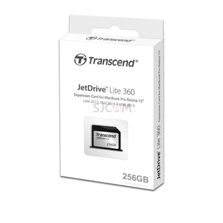 Transcend JetDrive Lite 360 : Expansion Cards for Mac 256GB รับประกัน 5 ปี-มีใบกำกับภาษี-TS256GJDL360