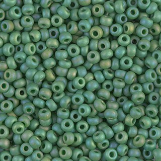 เม็ดบีด ลูกปัดแก้วเม็ดทราย  Seed Beads 8/0 # 411FR