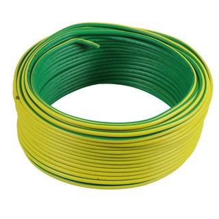 สายไฟ THW สายไฟ THW RACER 1x4 ตร.มม. 30 ม. สีเขียว/เหลือง สายไฟ งานระบบไฟฟ้า ELECTRIC WIRE THW RACER 1x4 SQ.MM 30M GREEN