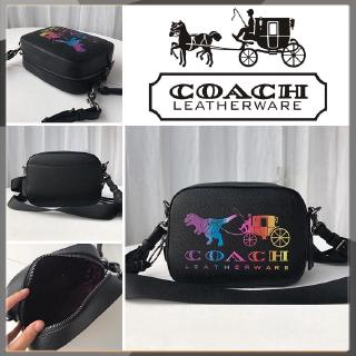 【HOT】Coach spot F69417 กระเป๋าผู้หญิงกระเป๋าสะพายกระเป๋าสะพายข้างกระเป๋ากล้องกระเป๋าซิป